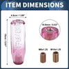 INFINAUTO Car Shift Knob 15cm Universal Automatic and Manual Car