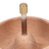 Bead Spinner DIY Beading Turning Bowl 10cm Wooden Manual Beading