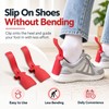 Plastic Shoe Helpers for Easy Shoe Wearing – 2-Piece Curved