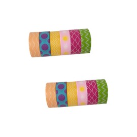 STOBOK 12rolls Decorative Washi Tape for Crafts Photo Albums Scrapbooking and Wrapping Mixed Styles for Creative Projects