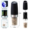Electric Salt or Pepper Grinder Mill Set Gravity Sensor Battery