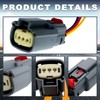 6-Piece Ignition Coil Connector Plug Harness Kit – Compatible with