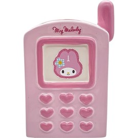 Sanrio SAN4654-3 Kaohana My Melody Garake-Shaped Pen Holder, Approx. Width 2.8 x 2.0 x 4.3 inches (7 x 5 x 11 cm), Pen Stand, Characters, Stationery, Kitty, Goods, Miscellaneous Goods, Stationery,