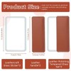 Aswalling 2-Pack Glass Slicker for Leathercraft Burnishing Leather Burnishing Tool