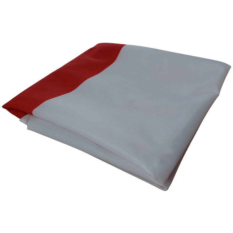 NWFlags Outdoor Heavy White Ensign Flag 5ft x 3ft 110d