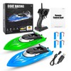 2-Pack RC Boat - Remote Control Boats for Kids and