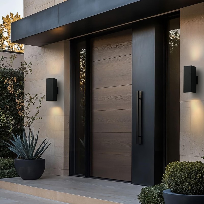 mirrea 14" Modern Outdoor Porch Light Patio Light in 2