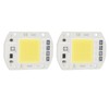 2 Pcs LED COB Chip High Power Driverless Integrated SMD