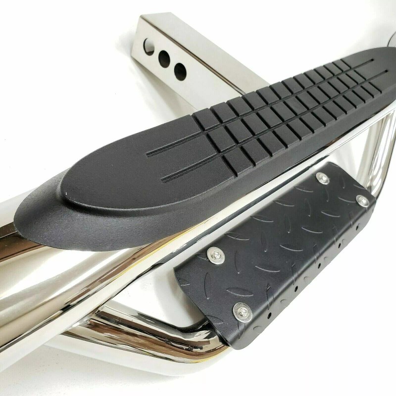 KINSTECH Chrome Heavy Duty Steel Tow Hitch Step Bar 2"