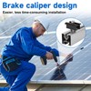6 Piece End Clamp Bracket Balcony Power Station 30 mm,