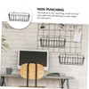 Ciieeo Bathroom Hanging Wire Basket Organizer for Wall Shelf for