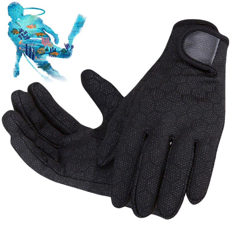 2MM Neoprene Diving Gloves for Snorkeling Swimming Surfing Kayaking Rafting
