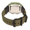 Digital Sport Watch Canvas Strap Luminous Waterproof Retro Sport Watch