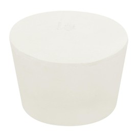 sourcing map Rubber Tapered Plug 46mm to 56mm Solid Test Tubes Bungs Stopper White for Lab Home 1 Pieces