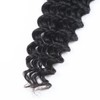 Human Braiding Hair for Boho Braiding, Deep Wavy Bulk Human