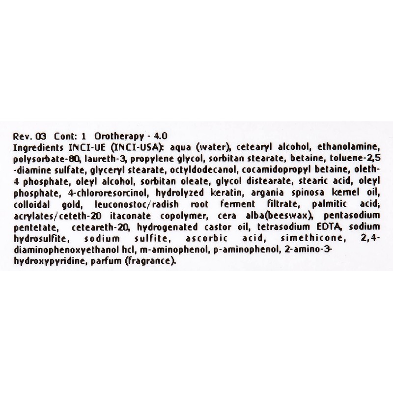 Fanola Oro Therapy Colour Keratin 4.0 100 ml