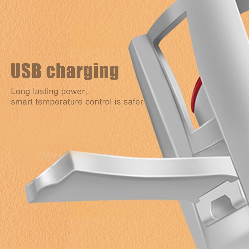 Electric Heated Eyelash Curler USB Charging Long Lasting Curl Fast