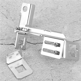 Bracket Throttle Cable 2pcs Throttle Cable Bracket Kickdown Chrome for SBC BBC Holley Throttle Bracket Upgraded Throttle Cable Bracket Set for Cable