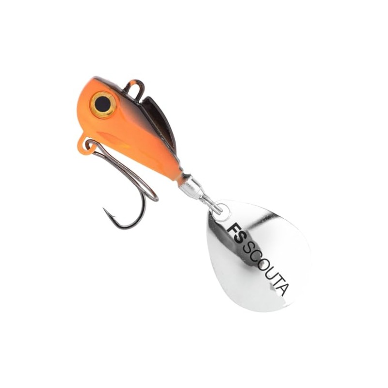 Spro Freestyle Spinnerbait 6 g Scouta Jig Spinner, Colour: Fire
