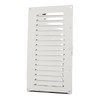 Asixxsix 9 X 5inch Rectangular Louvered Air Vent, Stainless Steel