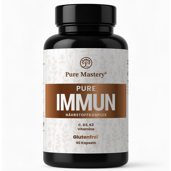 Pure Mastery Pure Immune - Vitamin C + Vitamin D3