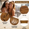 Needbrock 8 Pack Sweatbands Headbands, Non-Slip Cloth Headbands Thin Stretchy