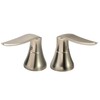 Dura Faucet Elegant Style Lever Handles (Brushed Satin Nickel)