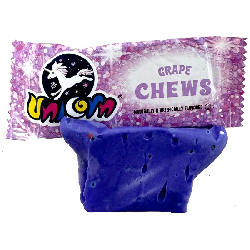 Adams & Brooks, Inc. Unicorn Candy Chews Individually Wrapped Unicorn