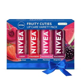 Nivea Fruit 4 piece variety pack, 0.17 Ounce