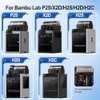 2 piezas Kits de hotend mejorados P2S/X2D/H2D/H2S/H2C con boquillas de