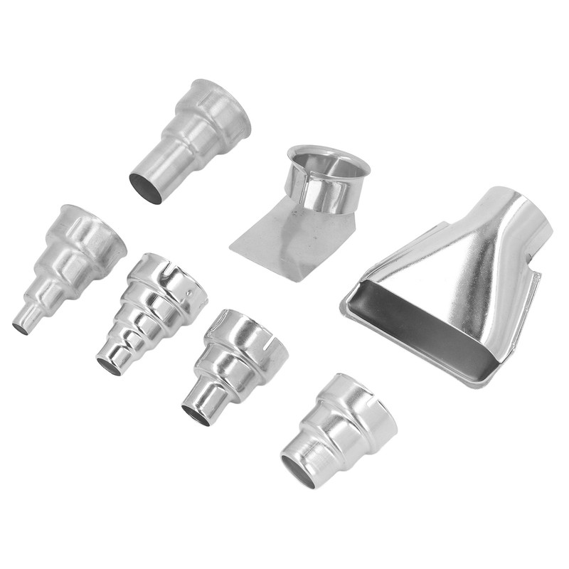 7Pcs 35mm Heat Gun Nozzle Set Stainless Steel Hot Air