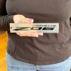 MIDWEST CORVETTE C8 Corvette ZO6 Silver Steel Magnet Emblem Dusted