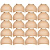 Teenitor Wig Cap, 20pcs Stocking Caps for Wigs, Tan Wig