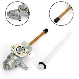 Topteng Motorcycle Petcock Fuel Shutoff Valve, Replacement Fuel Tank Switch Valve Petcock fits for Honda TRX250X FourTrax 250 X 1991-1992, TRX300EX Sportrax 300 EX 1993-2008