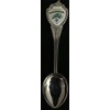 Artist Unknown Silver Souvenir Spoon, 1 Piece, Flatware Souvenir Spoons,