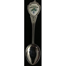 Artist Unknown Silver Souvenir Spoon, 1 Piece, Flatware Souvenir Spoons, Spoon, Zinc Alloy