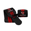 Weightlifting Wrist Wraps - Professional Grade with Thumb Loops -