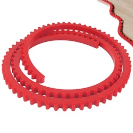 2 m Curve Ruler Milling Profile Strips, Toothed Chain Milling Template, Bendable Curve Template, Multi-Point Attachment Milling Template