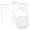 Caredy Mosquito Net, Universal White Luxury Mosquito Net Princess Three