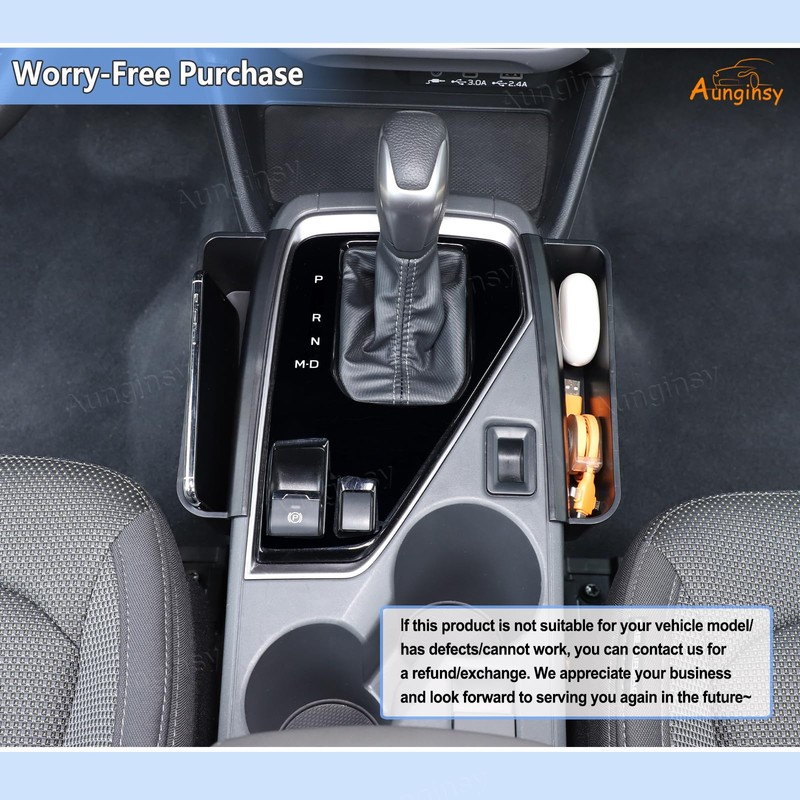 Aunginsy Central Control Gear Shift Storage Box Compatible with Subaru