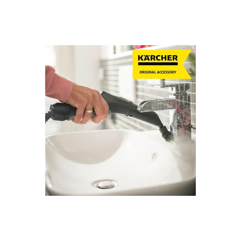 Karcher Kit de 4 cepillos Redondos para Limpiador de Vapor