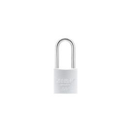 Zarker A40 Keyed Padlock – Aluminum Body, Stainless Steel Shackle(SUS 304), Silver, 1-Pack