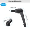 sourcing map 16pcs Lever Adjustable Handles M8 x 15mm Metric