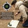 Cammenga Olive Drab Genuine Military Lensatic Phosphorescent Compass