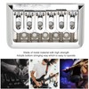 76mm Fixed Hardtail Guitar Bridge U Shaped String Spacing Roller