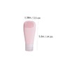 OHPHCALL Shampoo Dispenser Portable Travel Bottles Brush Dispensing Bottle Lotion
