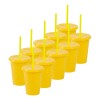 100 Vasos Reusables Uupz 16 Oz Bautizo Recuerdo Bolo Mayoreo