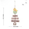 Kiplyki Wholesale Wooden Letter Easter Bunny Decorative Letter Pendant HOME