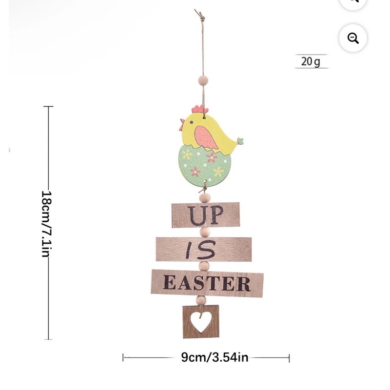 Kiplyki Wholesale Wooden Letter Easter Bunny Decorative Letter Pendant HOME