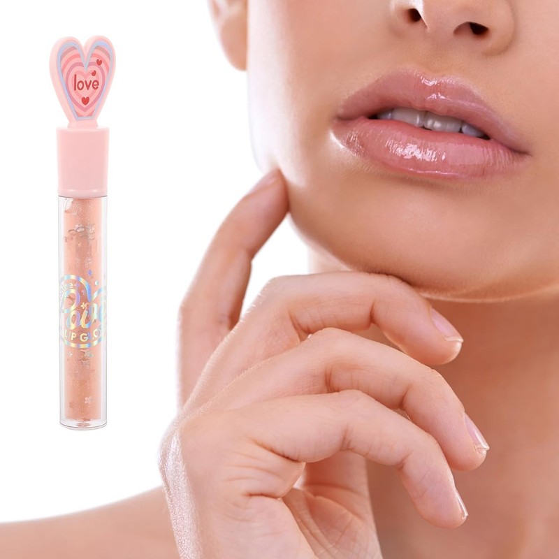 Tinte Labial Líquido de Alto Brillo Efecto Espejo y Fácil